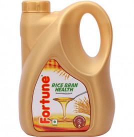Fortune Rice Bran Health, Physically Refined Rice Bran Oil  Can  2 litre